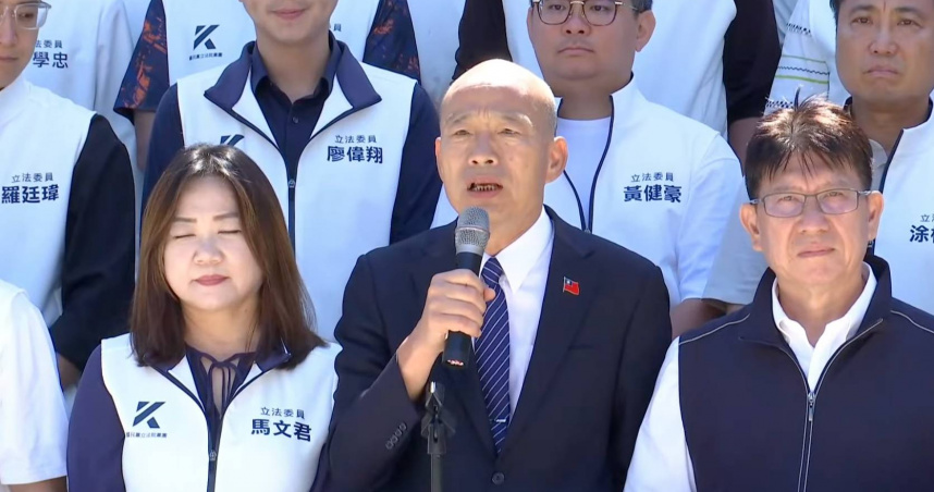 韓國瑜表示，「讓我們一起趕快結束這樣紛紛繞擾的政治鬥爭，過了823，希望不分朝野團結一起，為台灣未來努力打拚」。（圖／報系資料照）