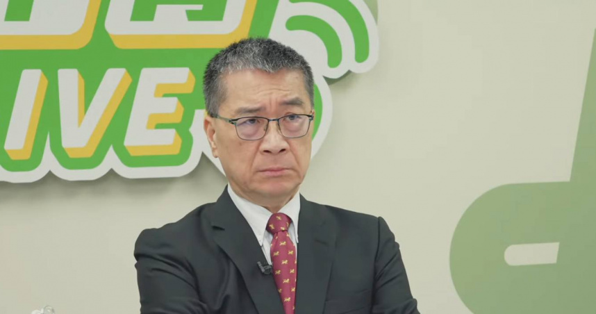 徐國勇表示，「我聽你在放空氣、胡說八道，有病就要看醫生，不要無病呻吟」。（圖／截自民主進步黨YouTube午青LIVE）