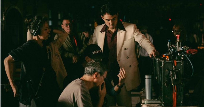 阮經天主演的《阿茲海默警探》正在拍攝中。（圖／牽猴子）