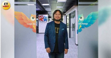 奧丁丁集團母公司OBOOK於美國納斯達克Nasdaq直接掛牌上市，A類普通股於2025年10月16日開始交易。圖為奧丁丁集團執行長暨創辦人王俊凱。（圖／CTWANT資料照）