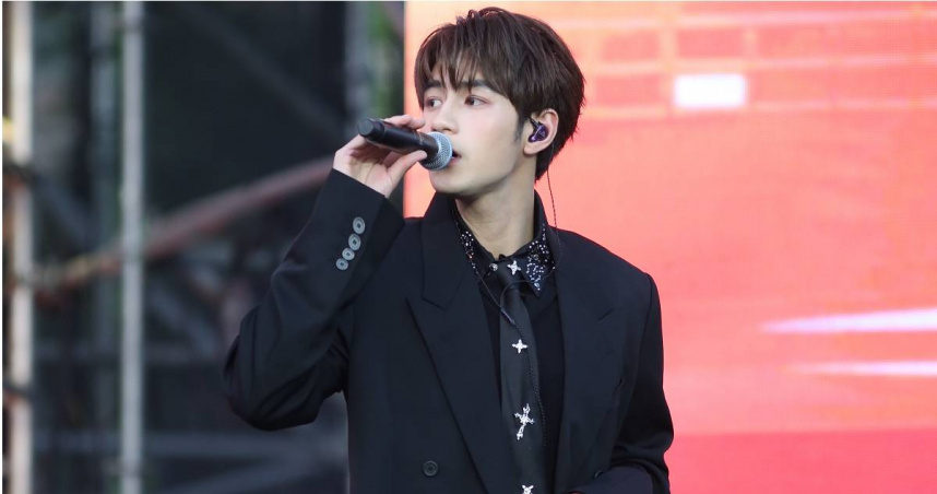 香港混血男神魏浚笙來台跨年演出。（圖／好樂行銷提供）