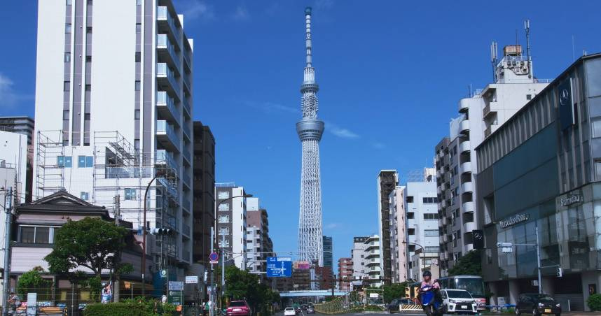 日本東京晴空塔。（示意圖／Unsplash）