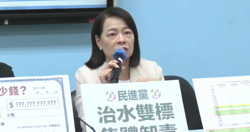 許宇甄說，真正該檢討的是中選會。（圖／國民黨立院黨團YouTube頻道）