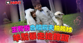 圖說-王宥忻合體前夫拍婚紗　羊駝暴走搶鋒頭