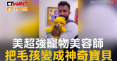 圖說-美超強寵物美容師　把毛孩變成神奇寶貝